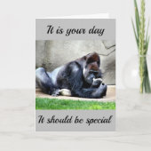 SPECIAL BIRTHDAY *JUST LIKE YOU* KARTE (Vorderseite)