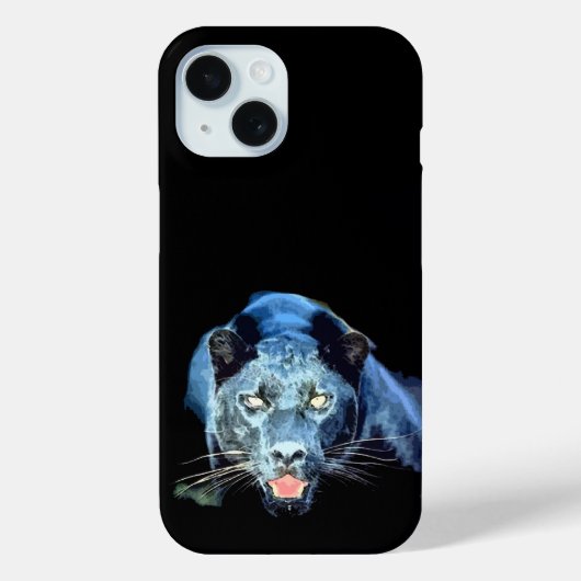 Special Black Panther Jaguar Case-Mate iPhone Hülle (Rückseite)