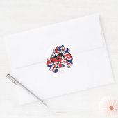 Special British Bulldog Runder Aufkleber (Umschlag)