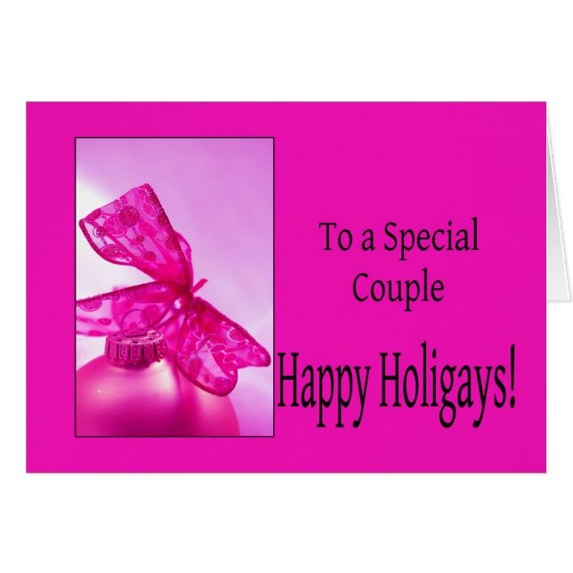Special Couple - Happy Holigays (Lesbische X-mas) (Vorderseite (Horizontal))