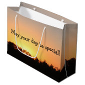 Special Day Gift Bag Große Geschenktüte (Vorderseite Schrägansicht)