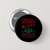 Special Deliveries Labor And Delivery Baby Nurse C Button (Vorne & Hinten)