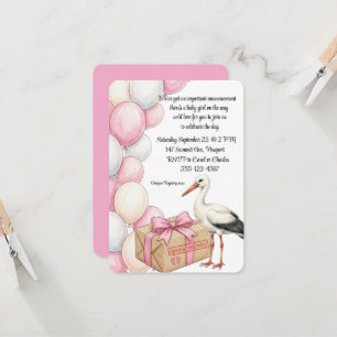 Special Delivery Baby Shower Digital Download Einladung