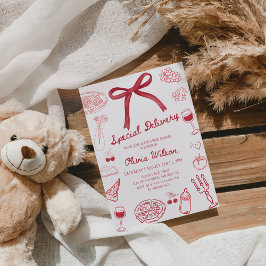 Special Delivery Baby Shower Party Einladung