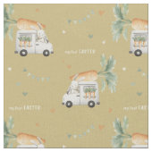 Special delivery bunny driver - My First Easter  Stoff (Nahaufnahme)