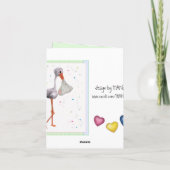 Special Delivery - Congratulations Card - Uni Karte (Rückseite)