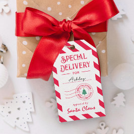Special Delivery From Santa Christmas Gifttags Geschenkanhänger