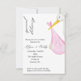 Special Delivery Girl Einladung