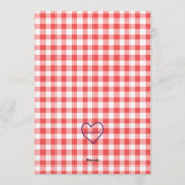 Special Delivery, Pizza Baby Shower Invitation Einladung (Rückseite)