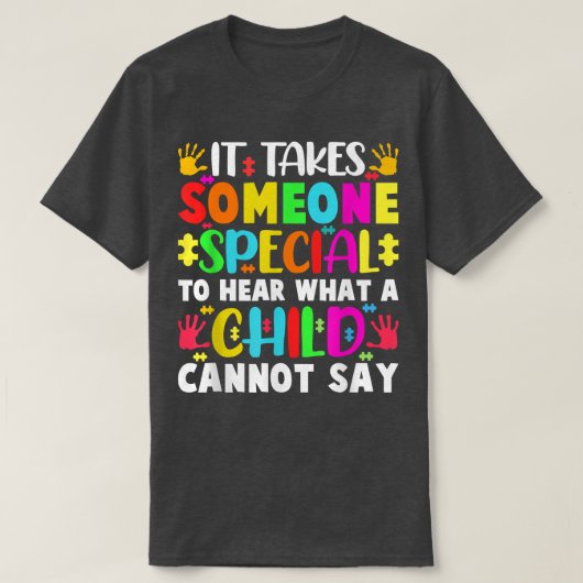 Special Ed Paraprofessional Cute Teacher Education T-Shirt (Design vorne)