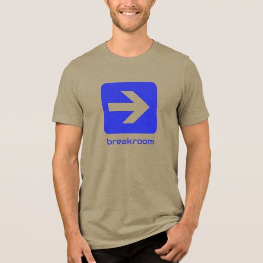 Special Edition BREAKROOM T - Shirt Tri-Blend-Shir (Vorderseite)