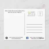 Special Edition Lena J Postcard Postkarte (Rückseite)