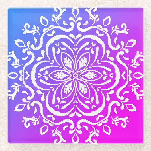 Special Edition Losonieth Mandala Glasuntersetzer (Vorderseite)