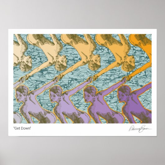 Special Edition Poster "Get Down" (Vorne)