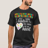 Special Education Paraprofessional Cute Appreciati T-Shirt (Vorderseite)