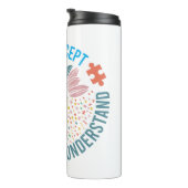 Special Education SPED Teacher Autism Sunflower Thermosbecher (Nach rechts gedreht)