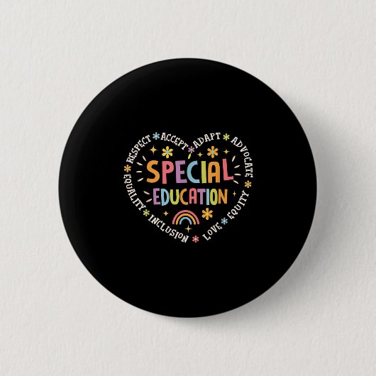 Special Education Squad Dream Team Sped Teacher Ap Button (Vorderseite)