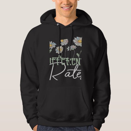 Special Education Teacher We All Grow at Different Hoodie (Vorderseite)