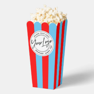 Special Event Filmnacht Firmenlogo Popcorn Geschenkschachtel