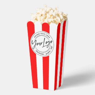 Special Event Filmnacht Firmenlogo Popcorn Geschenkschachtel
