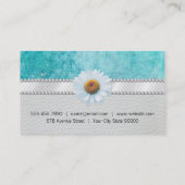 Special Events Classic Blue Grunge Visitenkarte (Rückseite)