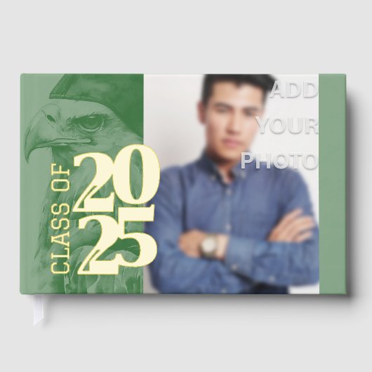 Special Foil Add Foto Graduation Party Book Gästebuch (Vorderseite)