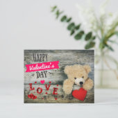 special for valentine day postkarte (Stehend Vorderseite)