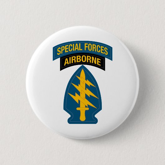 Special Forces-Abzeichen Airborne Tab Button (Vorderseite)
