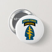 Special Forces-Abzeichen Airborne Tab Button (Vorne & Hinten)