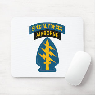 Special Forces-Abzeichen Airborne-Tab Mousepad
