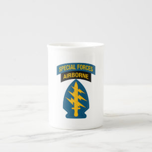 Special Forces-Abzeichen Airborne Tab Porzellantasse