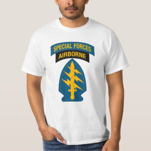 Special Forces-Abzeichen Airborne-Tab T-Shirt