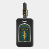Special Forces Abzeichen und Patch Geschenk Gepäckanhänger (Vorderseite vertikal)