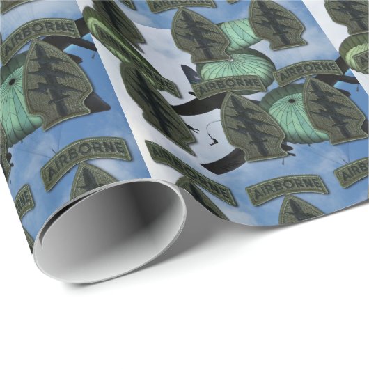 Special Forces Green Berets sf sfg Patch Geschenkpapier (Rolleneckpunkt)