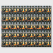 Special Forces Green Berets sf sfg Patch Geschenkpapier (Flach)