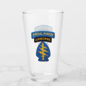 Special Forces Group Grüne Berets SFG SFGA Veteran Glas (Rückseite)