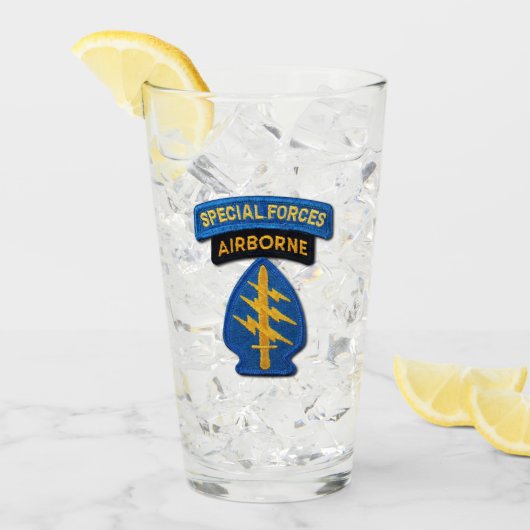 Special Forces Group Grüne Berets SFG SFGA Veteran Glas (Vorderseite Ice)