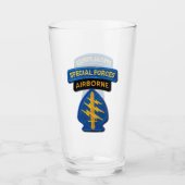 Special Forces Group Grüne Berets SFG SFGA Veteran Glas (Vorderseite)