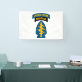 Special Forces insignia Airborne Tab Banner (Messe)