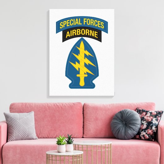 Special Forces insignia Airborne Tab Leinwanddruck (Insitu (Wohnzimmer))