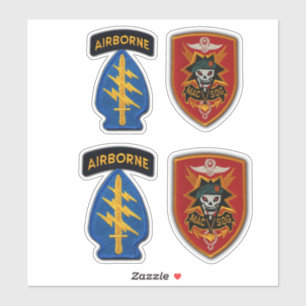 Special Forces MACVSOG SOG Green Berets Kontur Aufkleber