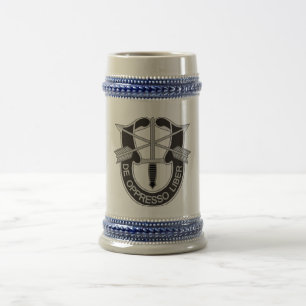 Special Forces SF De Oppresso Liber Bierglas