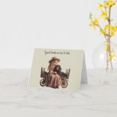 Special Friend Dackel Card Karte (Gelbe Blume)