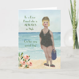 Special Friend immer in Style Glam Card Karte