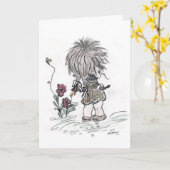 Special Friend Karte (Gelbe Blume)