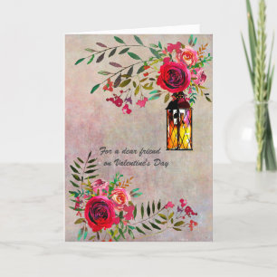 Special Friend Personalize Valentine's Day Card Karte