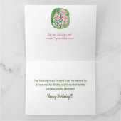 Special Friend Wüste Wachtel Geburtstagskarte Karte (Innenseite)