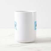 Special gift for male Doctor with blue DR name Kaffeetasse (Mittel)