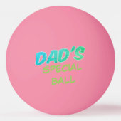 Special Glow in Dark Ping Pong Ball für Vater Tischtennisball (Vorderseite)