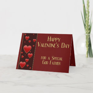 Special God Pater Masculine Valentine Card Feiertagskarte